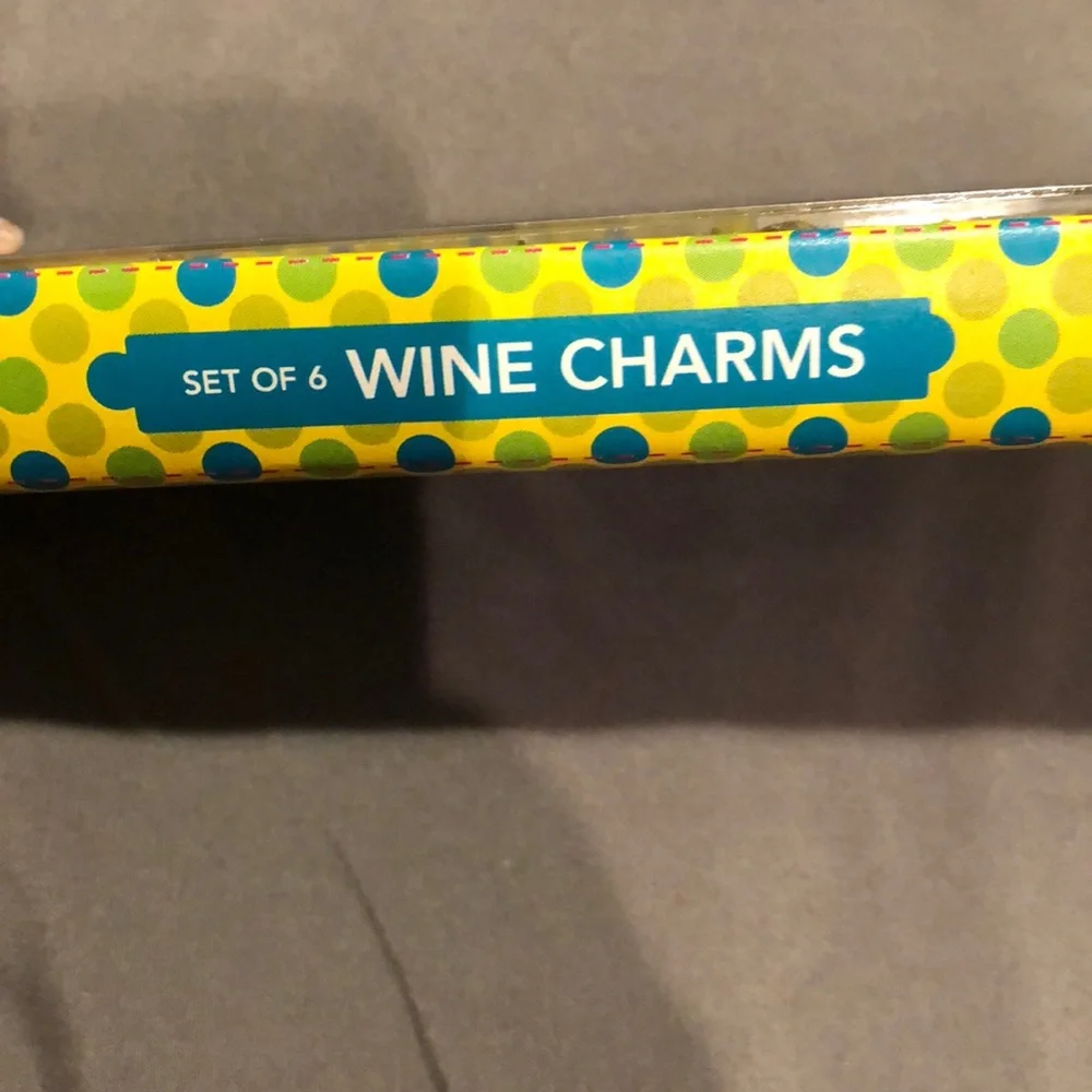 Sandal Wine glass Charms